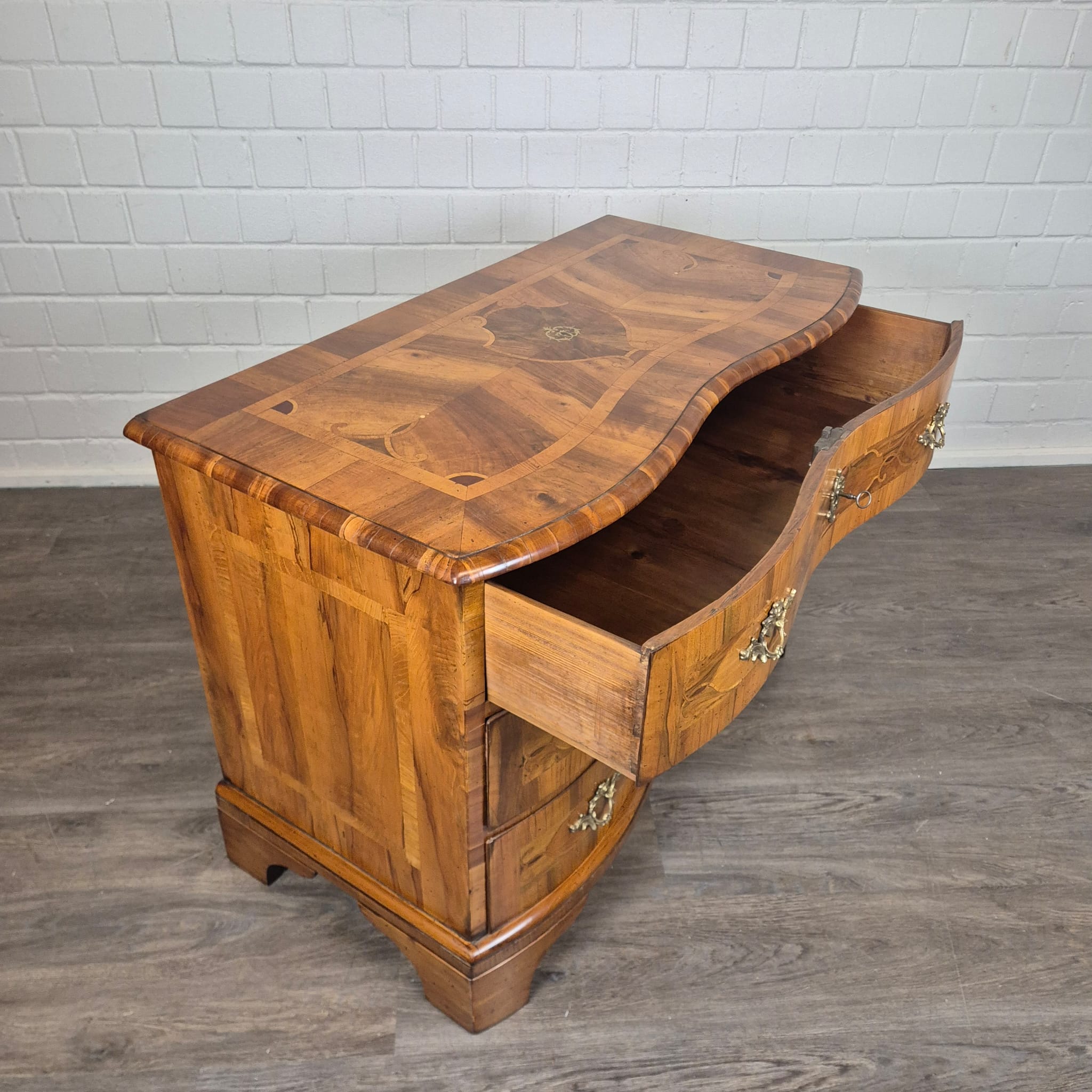 Commode Barok 1770 Noten - Afbeelding 13