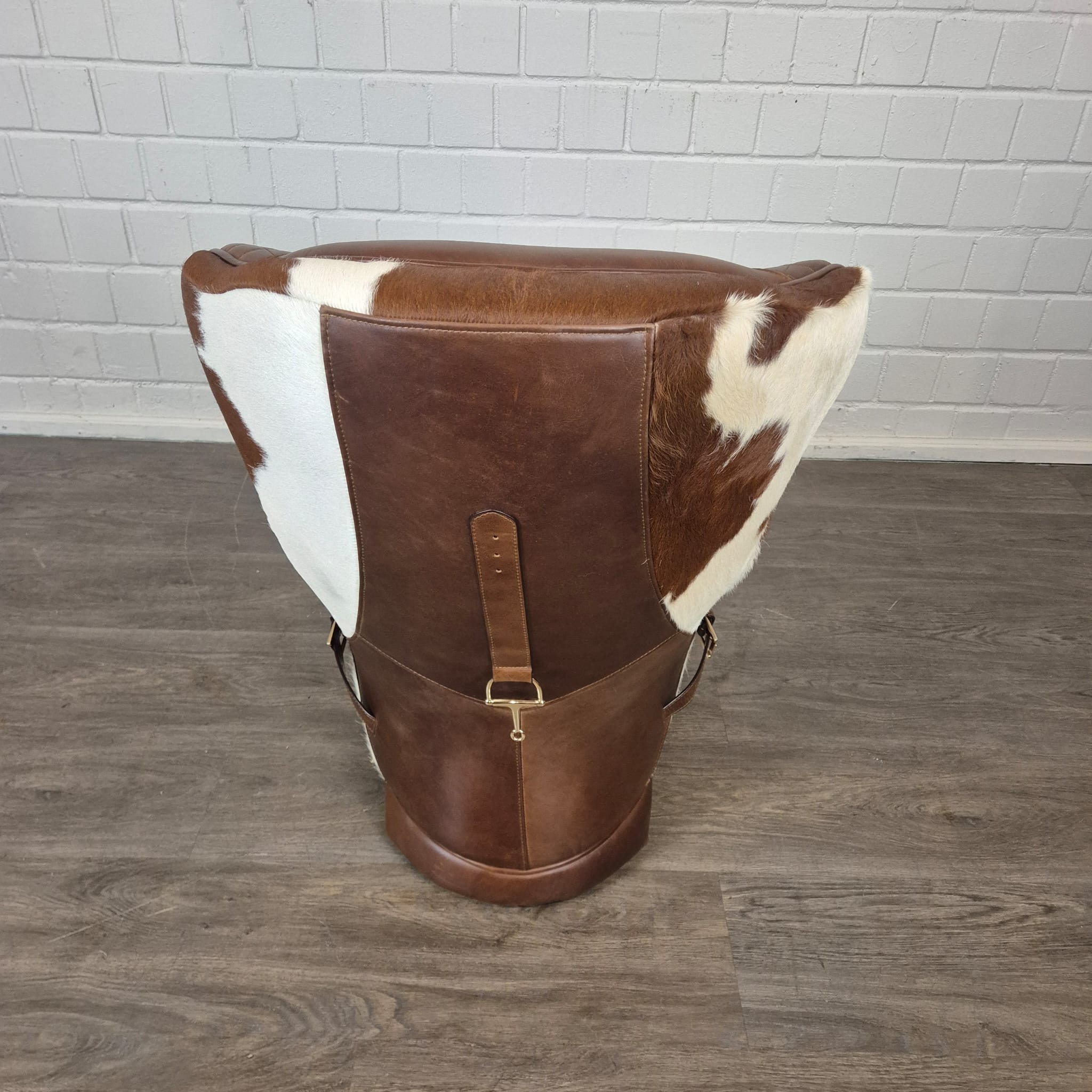 Designer Fauteuil Rundleder Koevel - Afbeelding 13