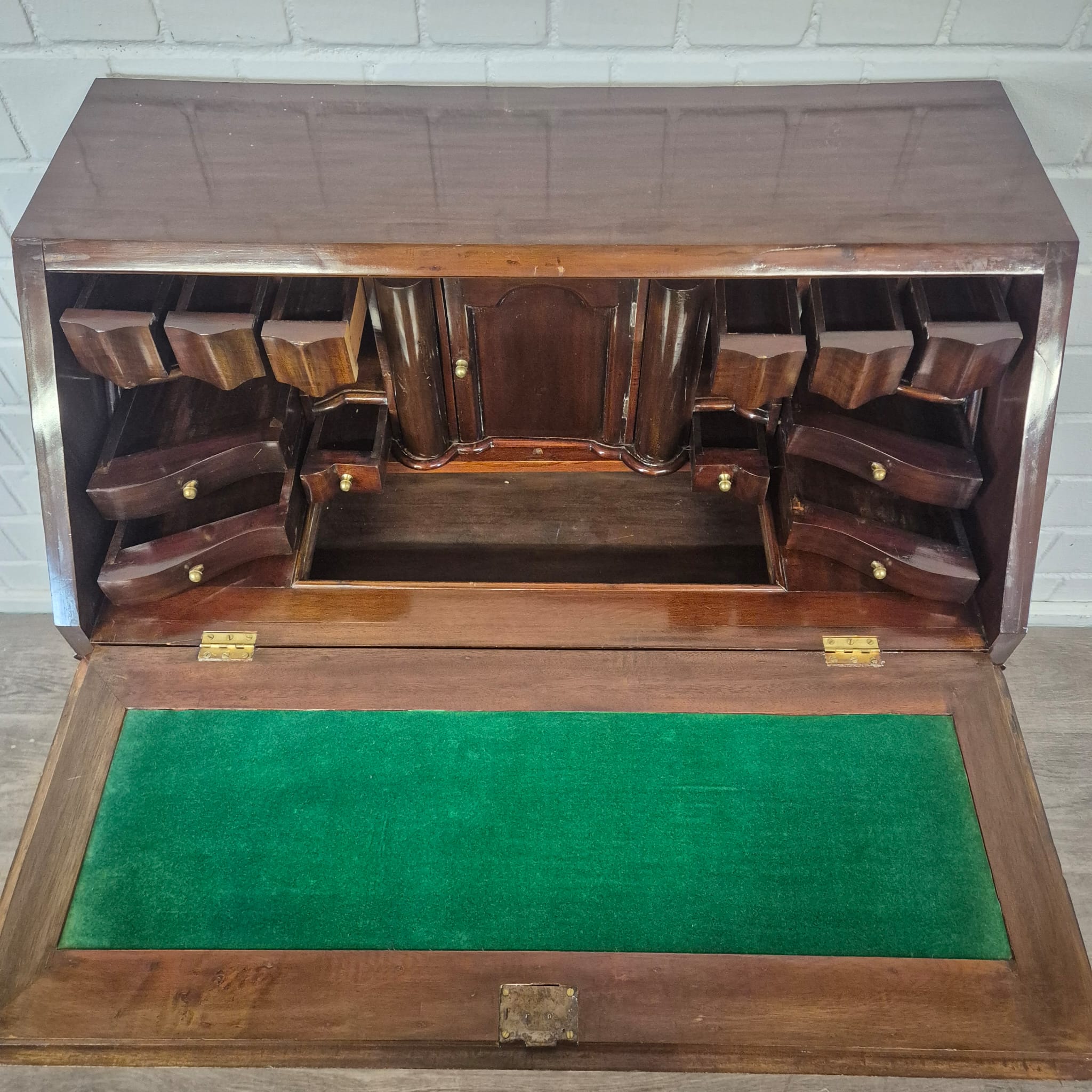 Secretaire Neo-barok 1950 Mahonie - Afbeelding 11