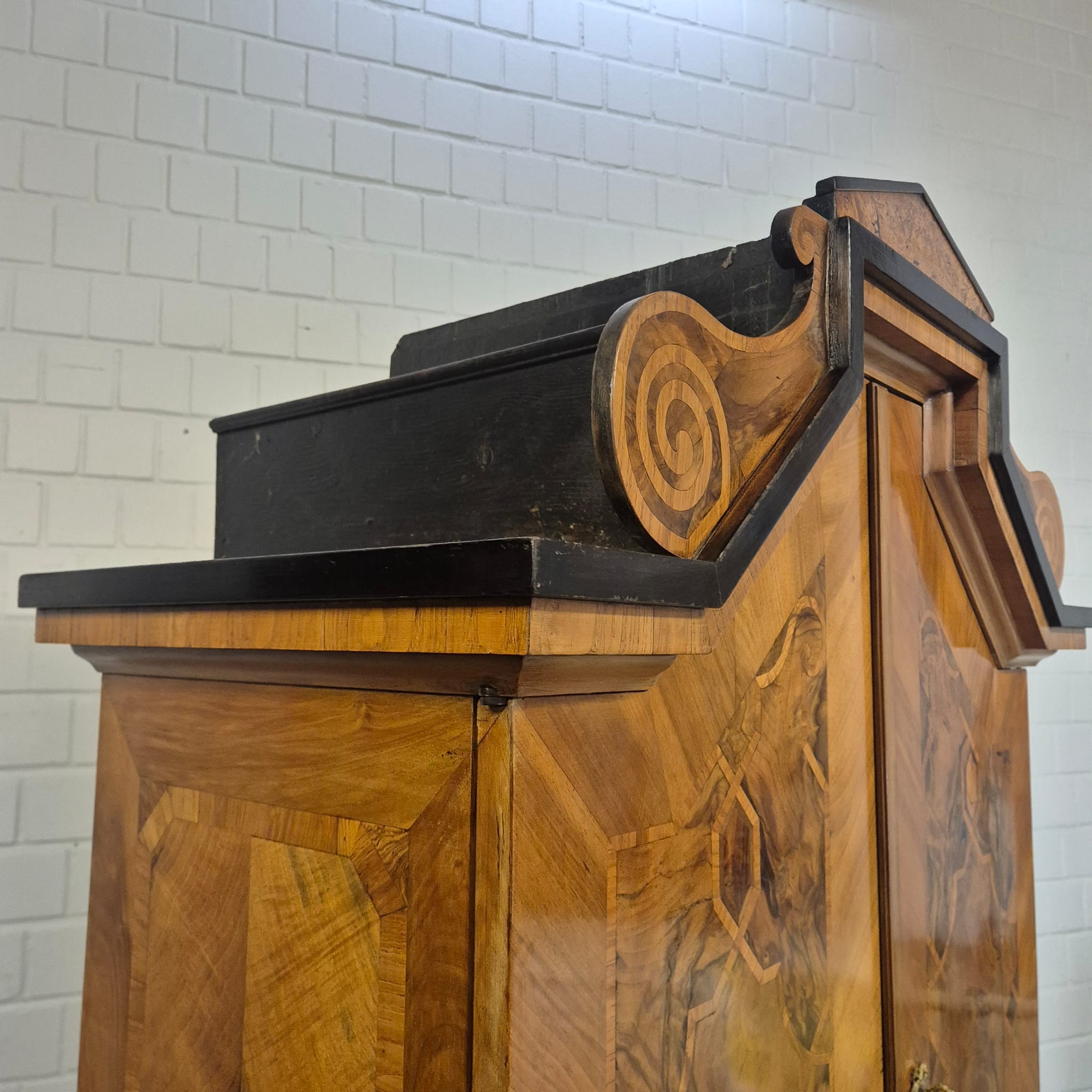 Kabinetkast Barok 1770 Noten - Afbeelding 9