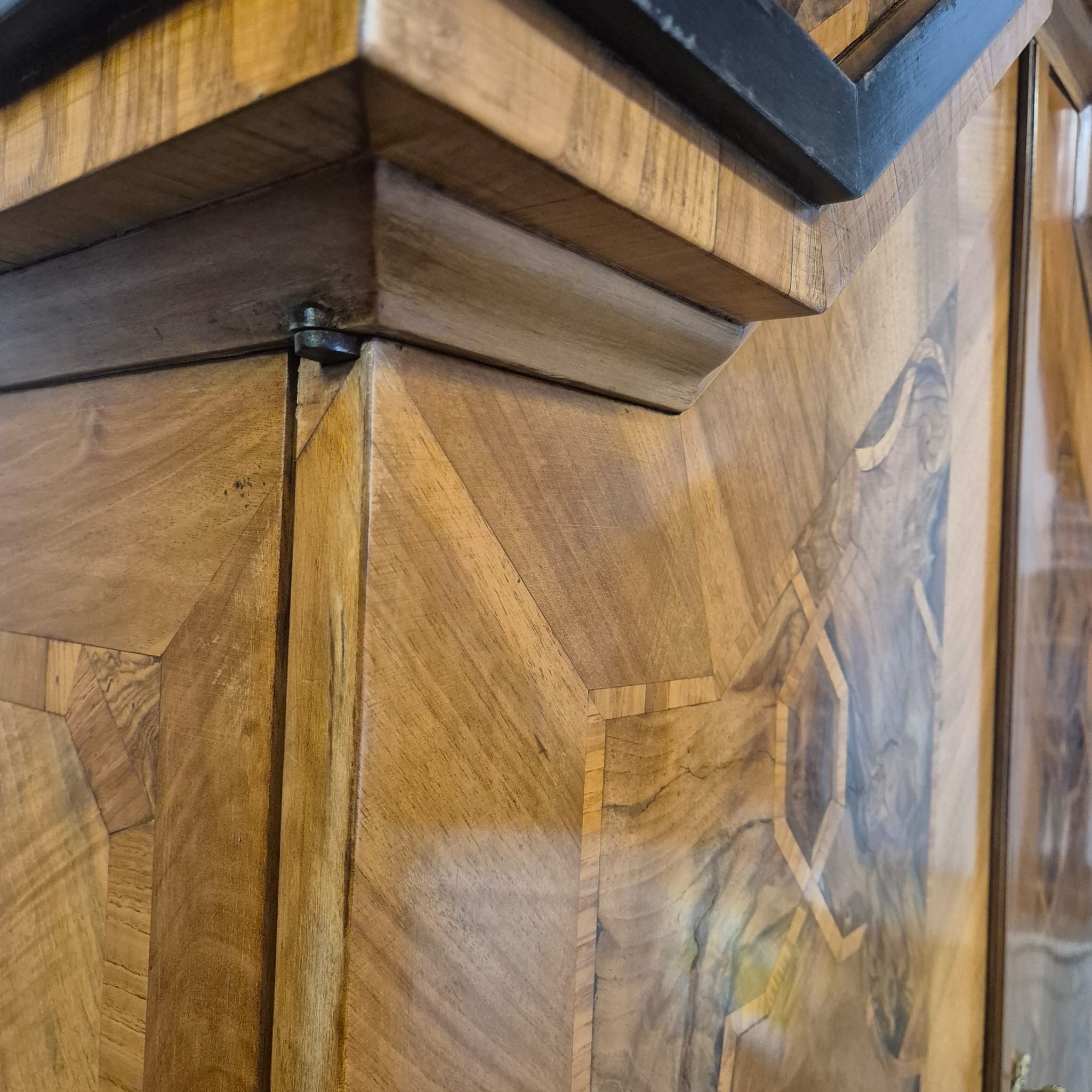 Kabinetkast Barok 1770 Noten - Afbeelding 10