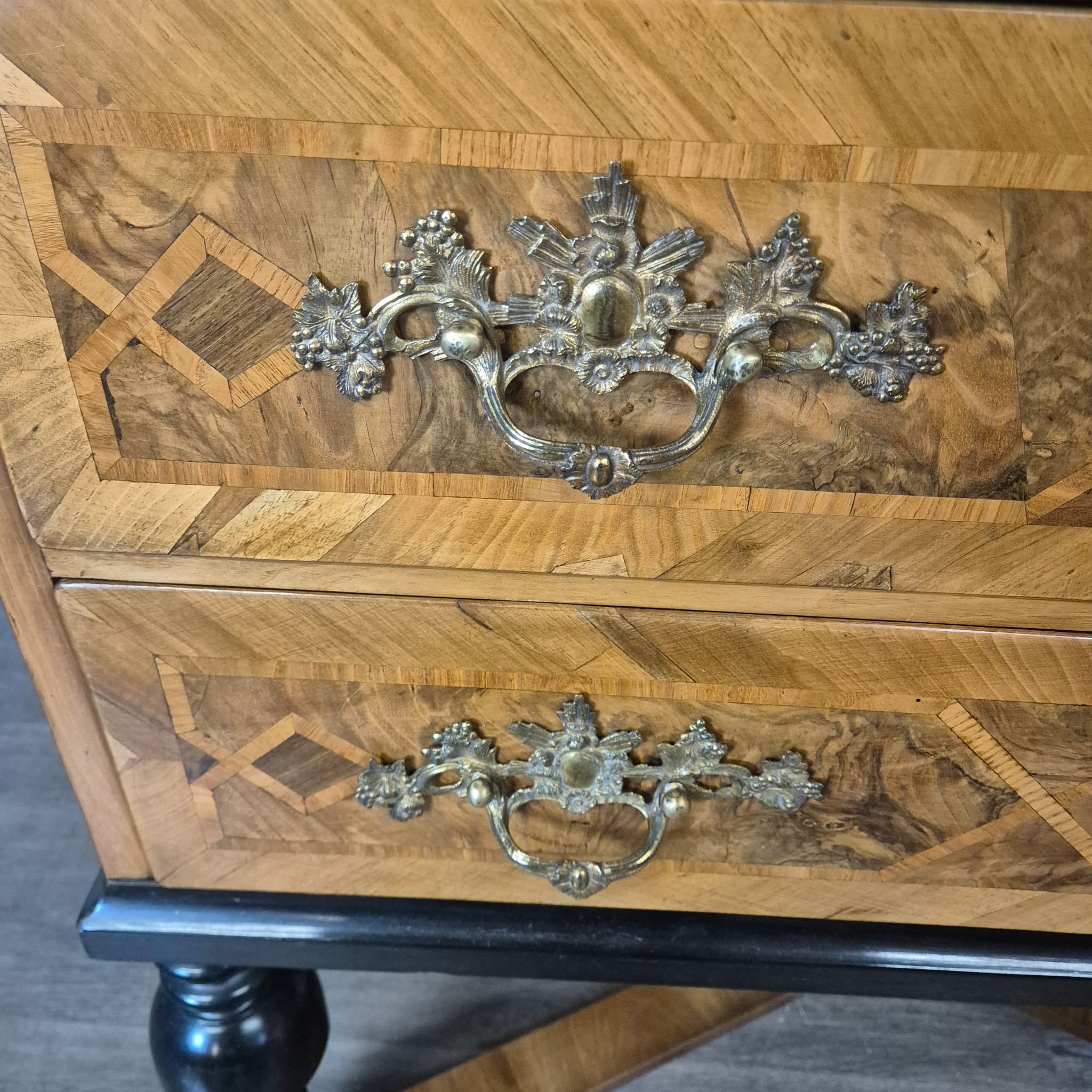 Kabinetkast Barok 1770 Noten - Afbeelding 13