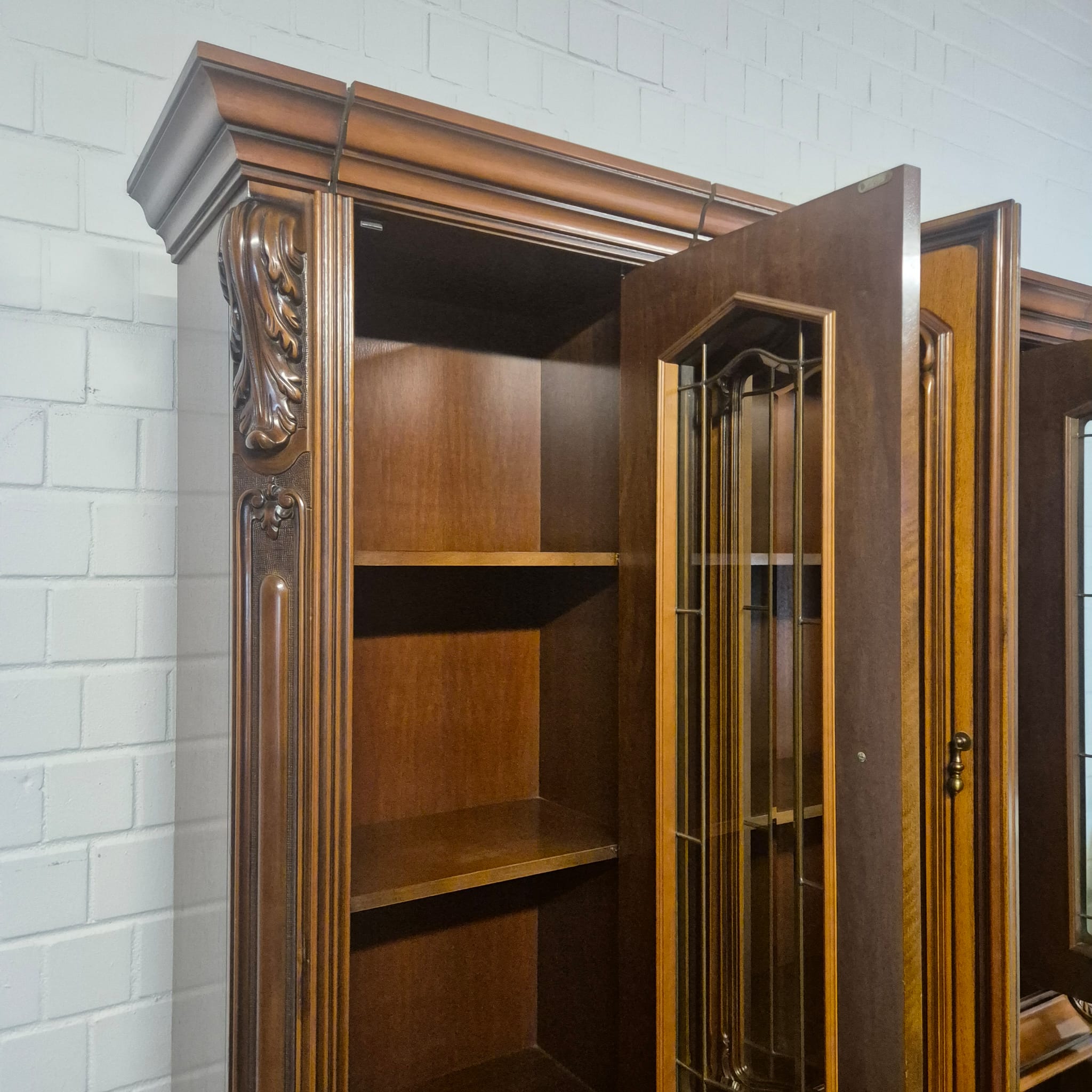 Vitrine Kast Neo-barok Noten 1,78 m - Afbeelding 19