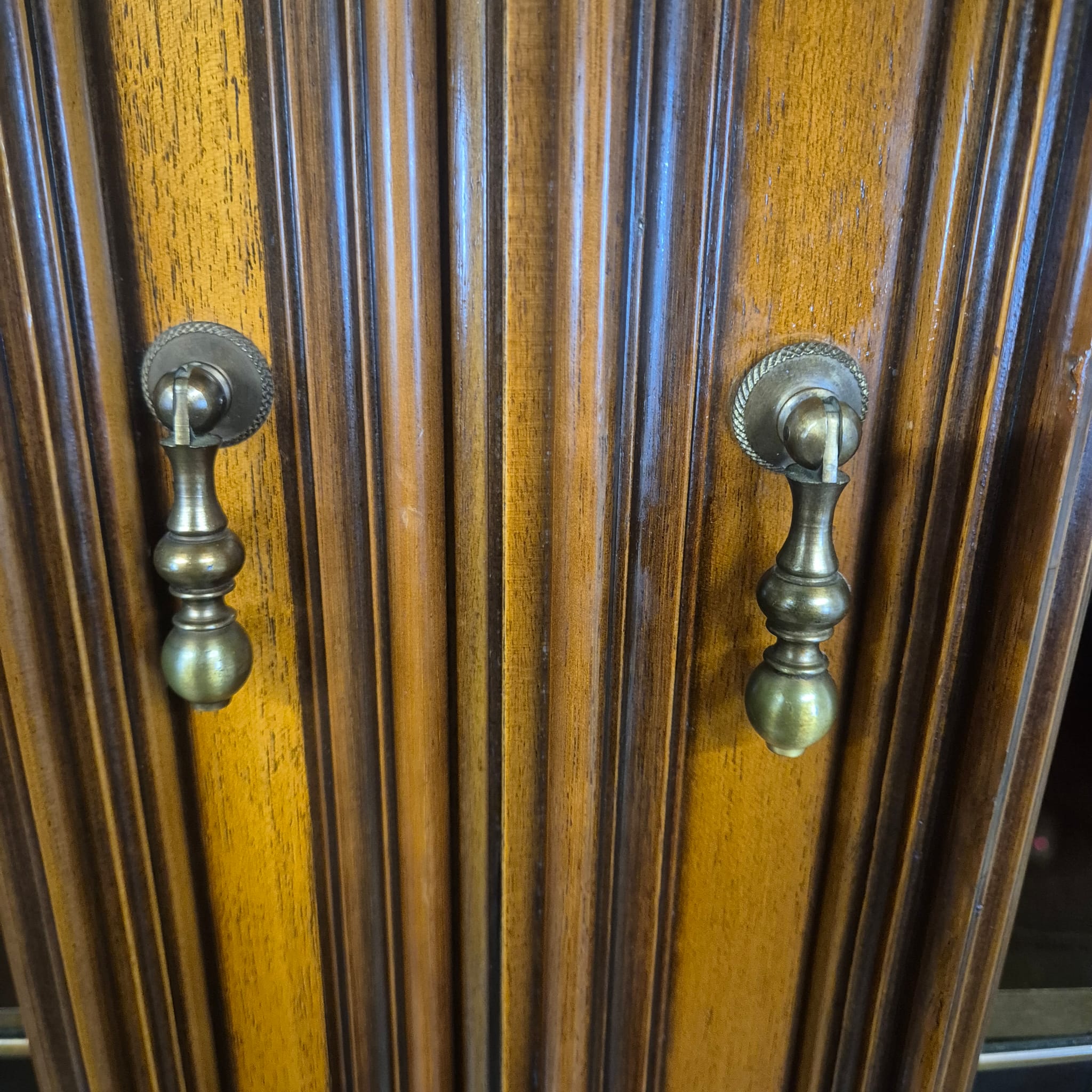 Vitrine Kast Neo-barok Noten 1,78 m - Afbeelding 16