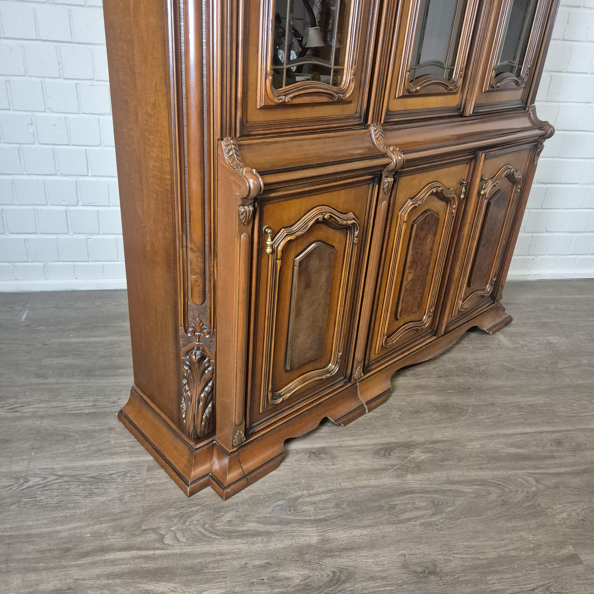 Vitrine Kast Neo-barok Noten 1,78 m - Afbeelding 10