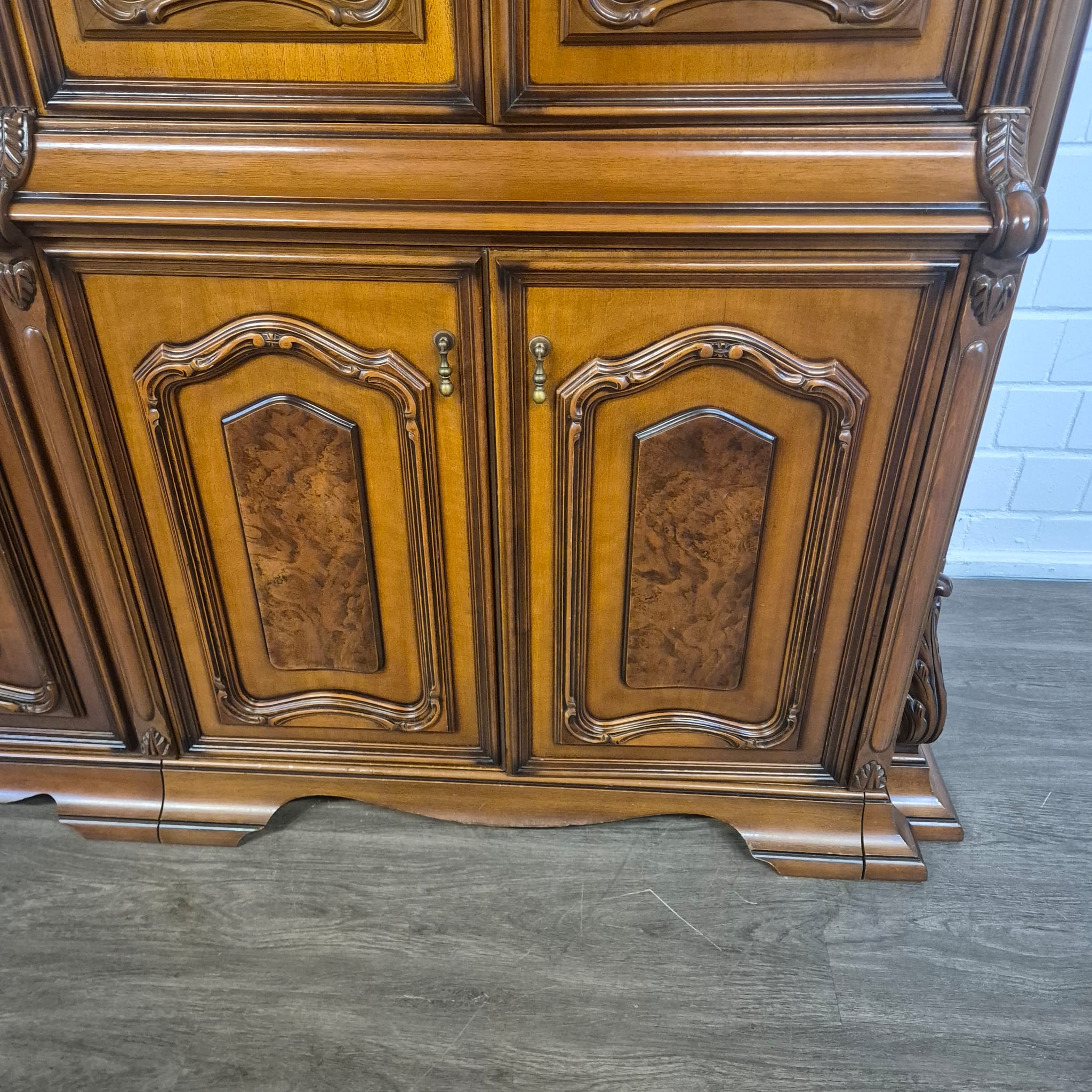 Vitrine Kast Neo-barok Noten 1,78 m - Afbeelding 14