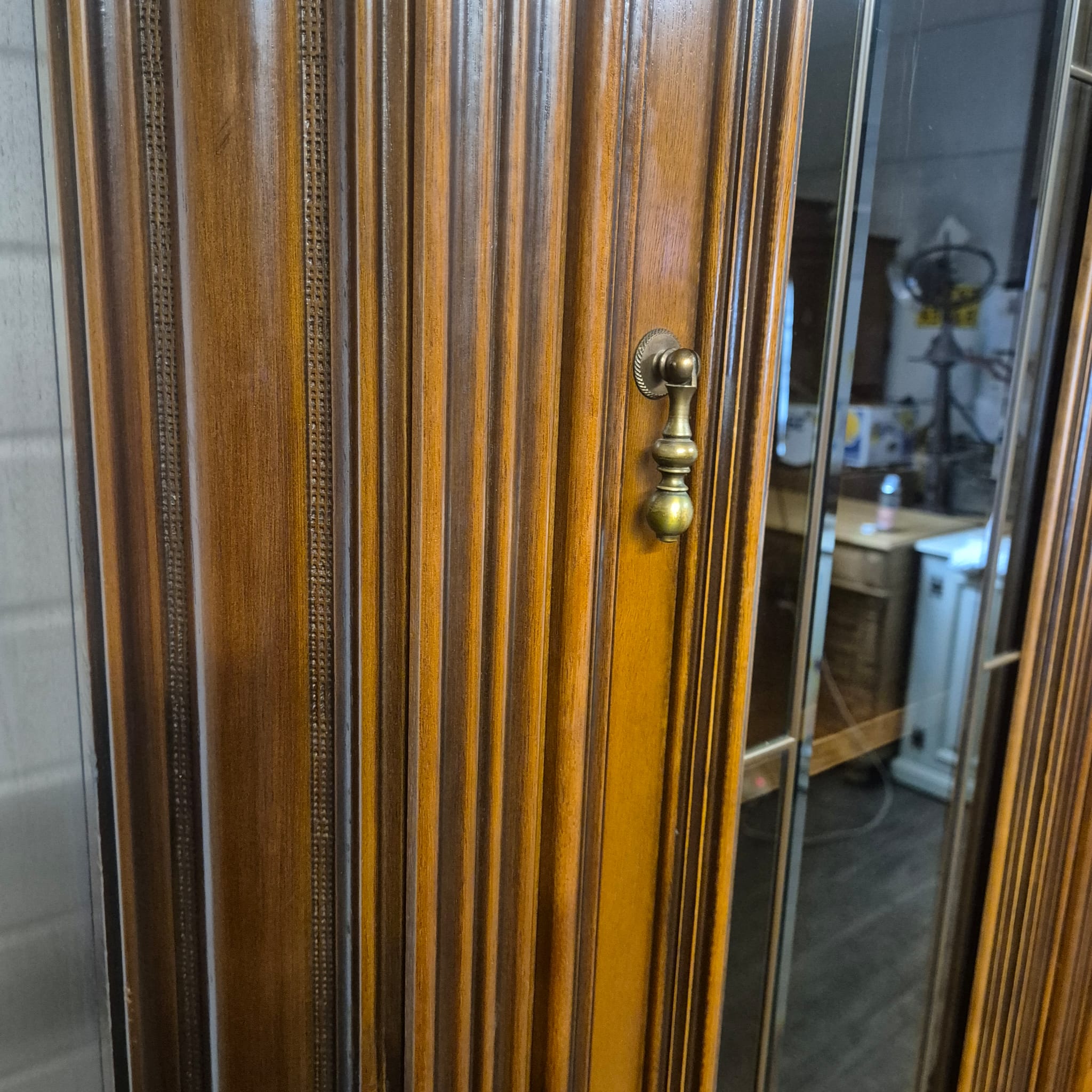 Vitrine Kast Neo-barok Noten 1,78 m - Afbeelding 9