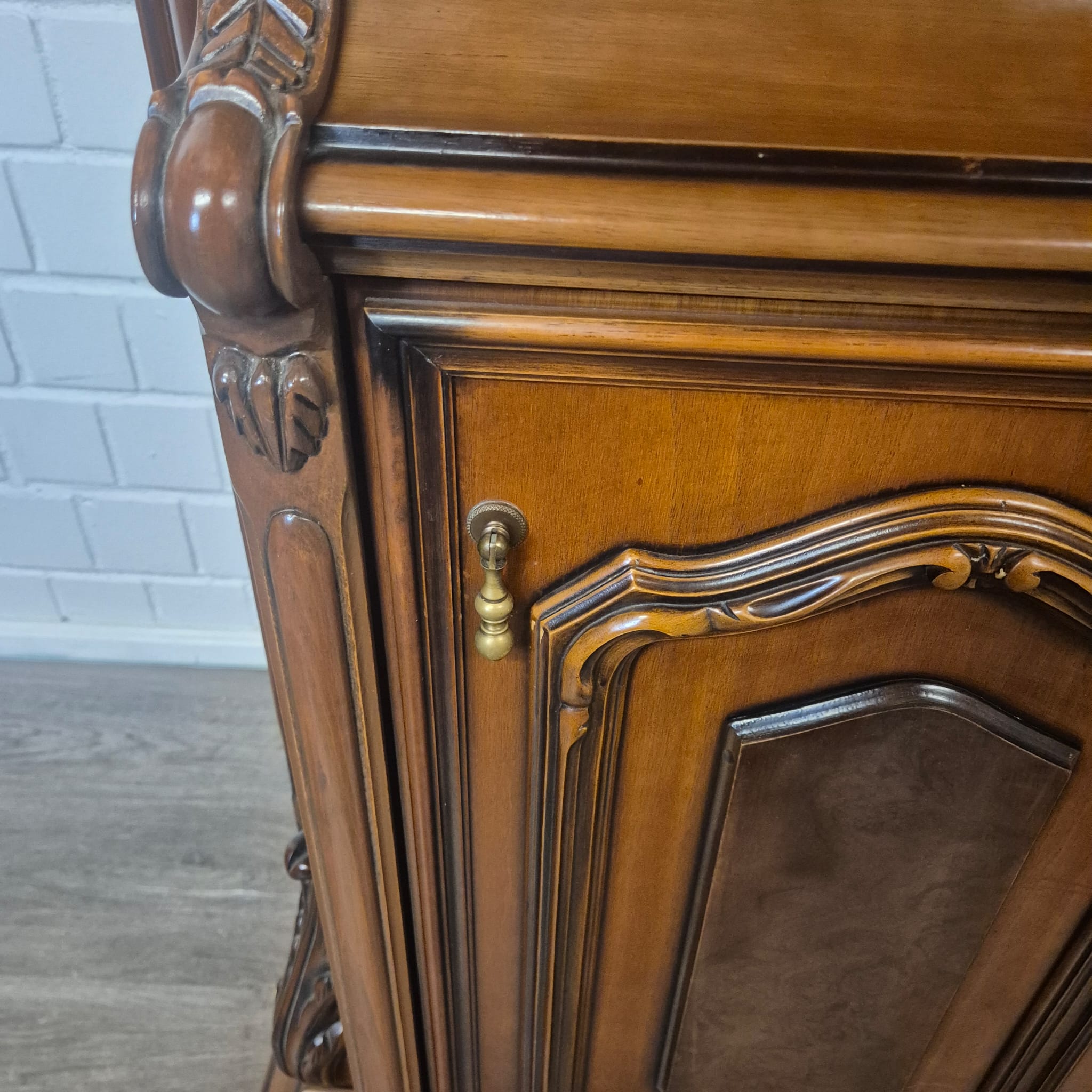 Vitrine Kast Neo-barok Noten 1,78 m - Afbeelding 11