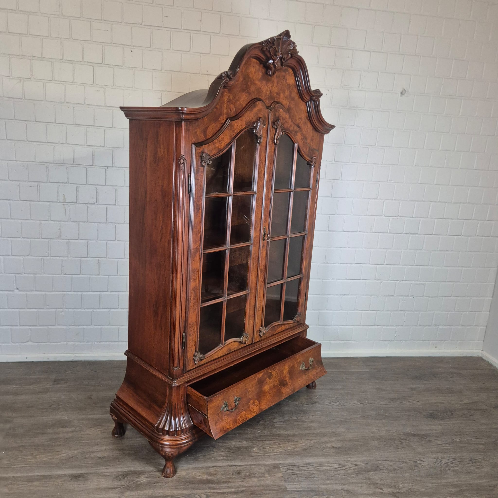 Vitrine Kast Neo-barok Noten 1,27 m - Afbeelding 13