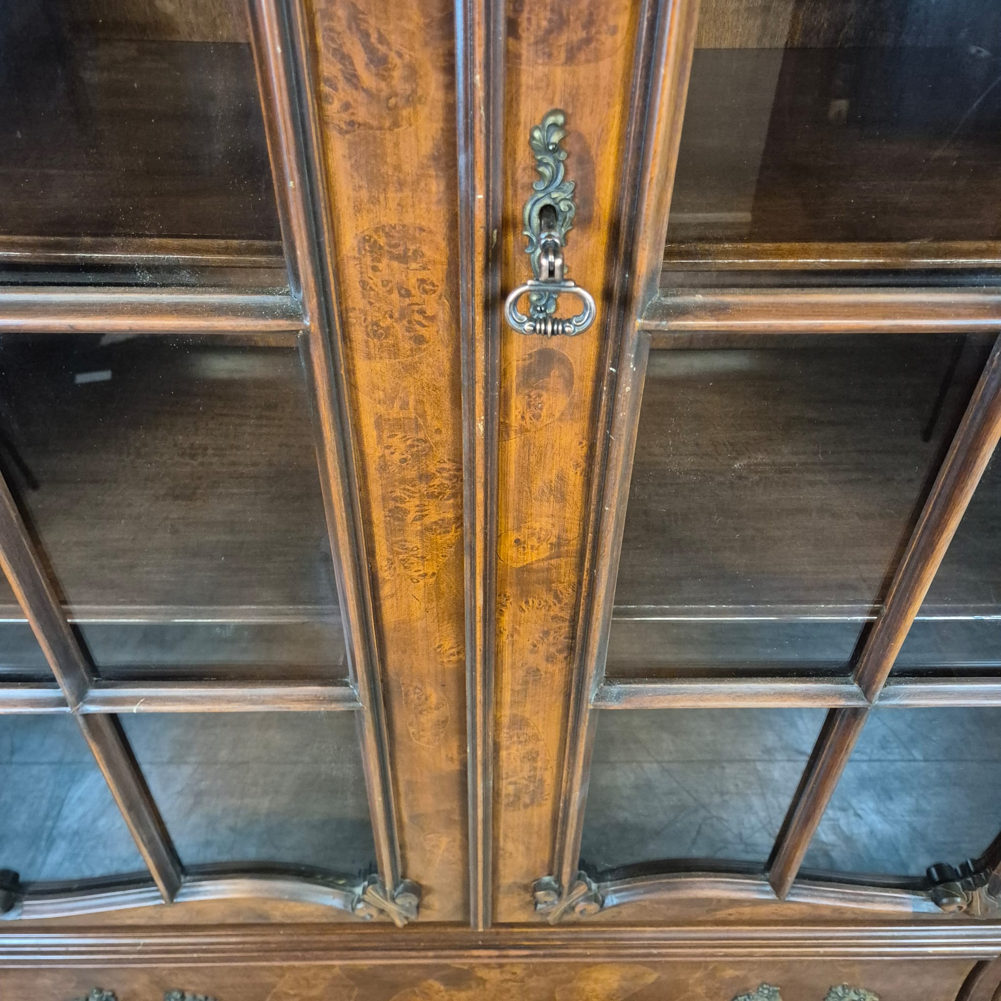 Vitrine Kast Neo-barok Noten 1,27 m - Afbeelding 9