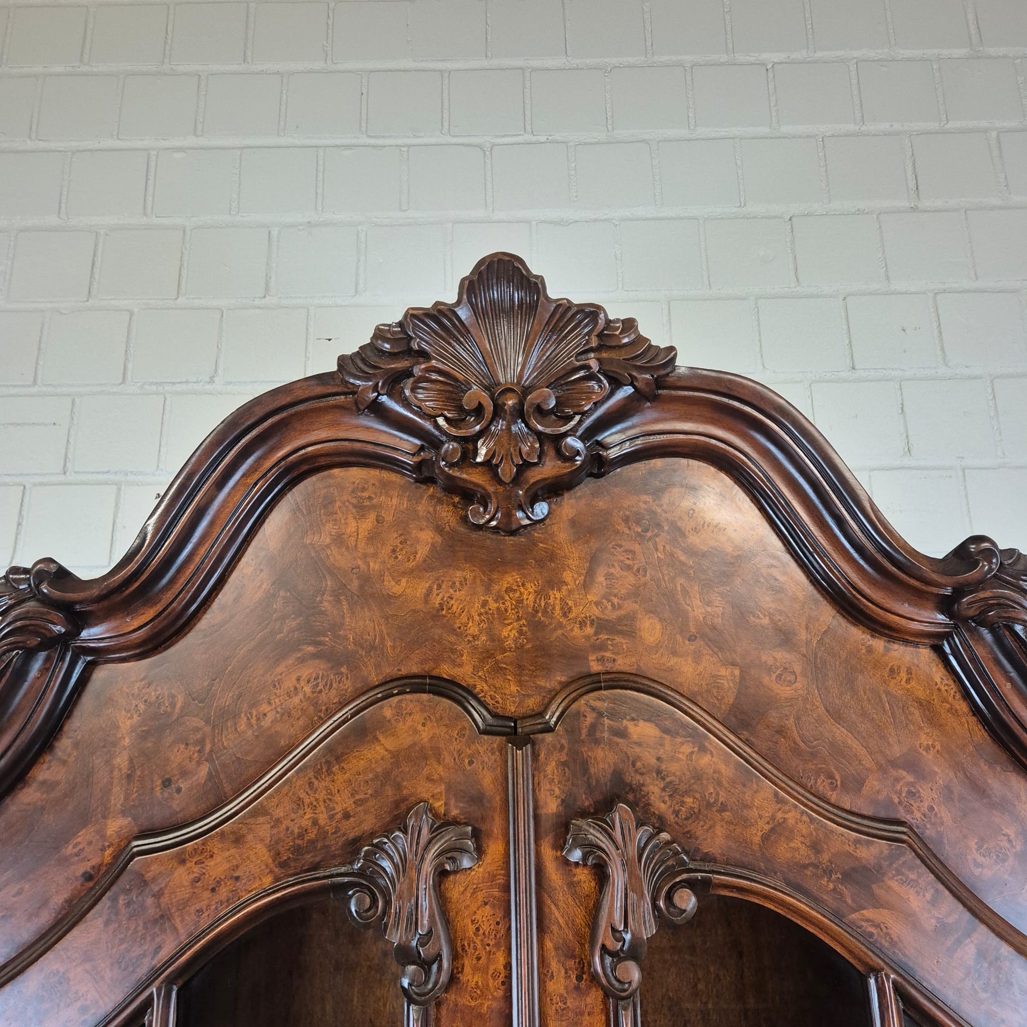 Vitrine Kast Neo-barok Noten 1,27 m - Afbeelding 6