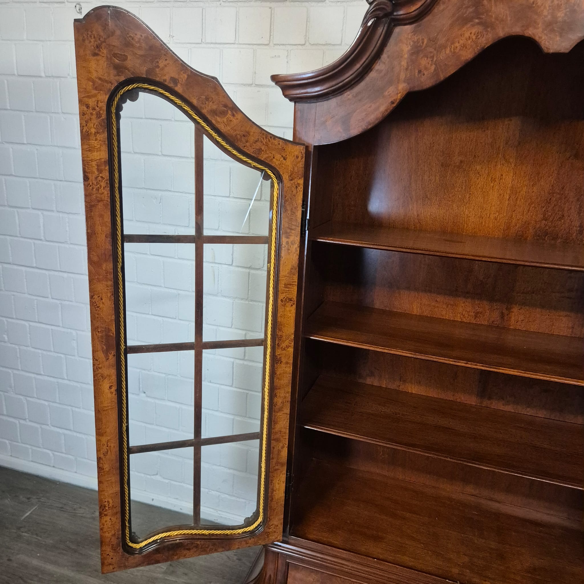 Vitrine Kast Neo-barok Noten 1,27 m - Afbeelding 17