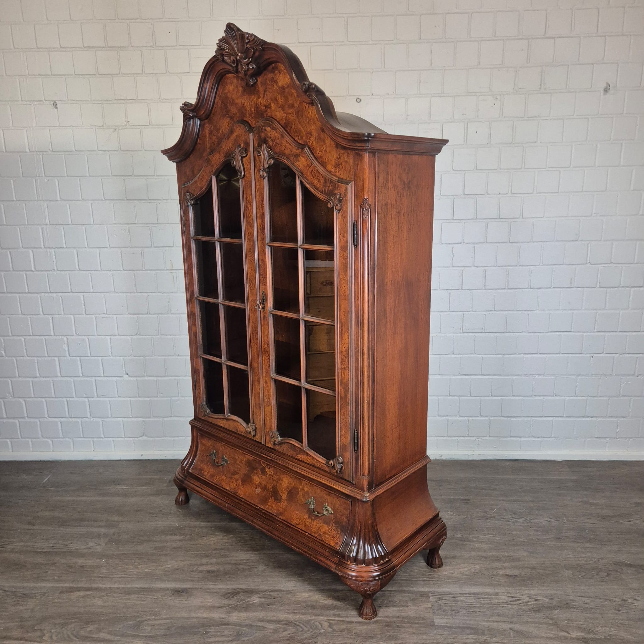 Vitrine Kast Neo-barok Noten 1,27 m - Afbeelding 4