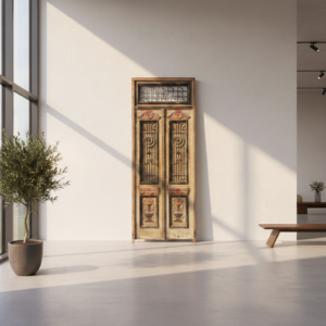 Deur Huisdeur Voordeur Gründerzeit 1890 Grenen