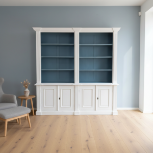 Boekenkast Teak 2,10 m