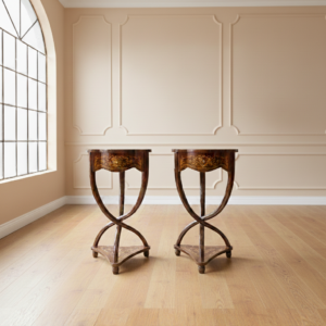 Set Tafeltjes Noten Barokstijl 0,45 m