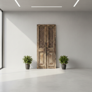 Deur Huisdeur Voordeur Gründerzeit 1880 Grenen