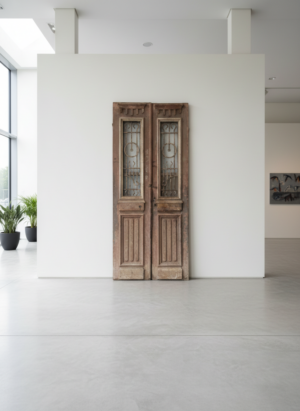 Deur Voordeur Gründerzeit 1880 Massief Hout