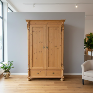 Kast Kledingkast Jugendstil 1910 Grenen