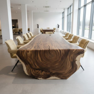 Eettafel Boomstam-Tafel Acacia 3,30 m x 1,65 m