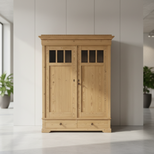 Kast Kledingkast Jugendstil 1900 Grenen