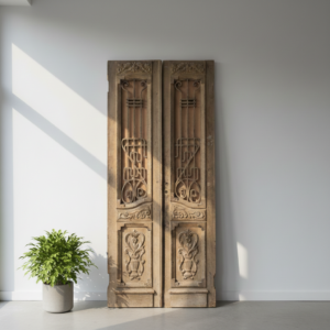 Deur Huisdeur Voordeur Jugendstil 1900 Pine