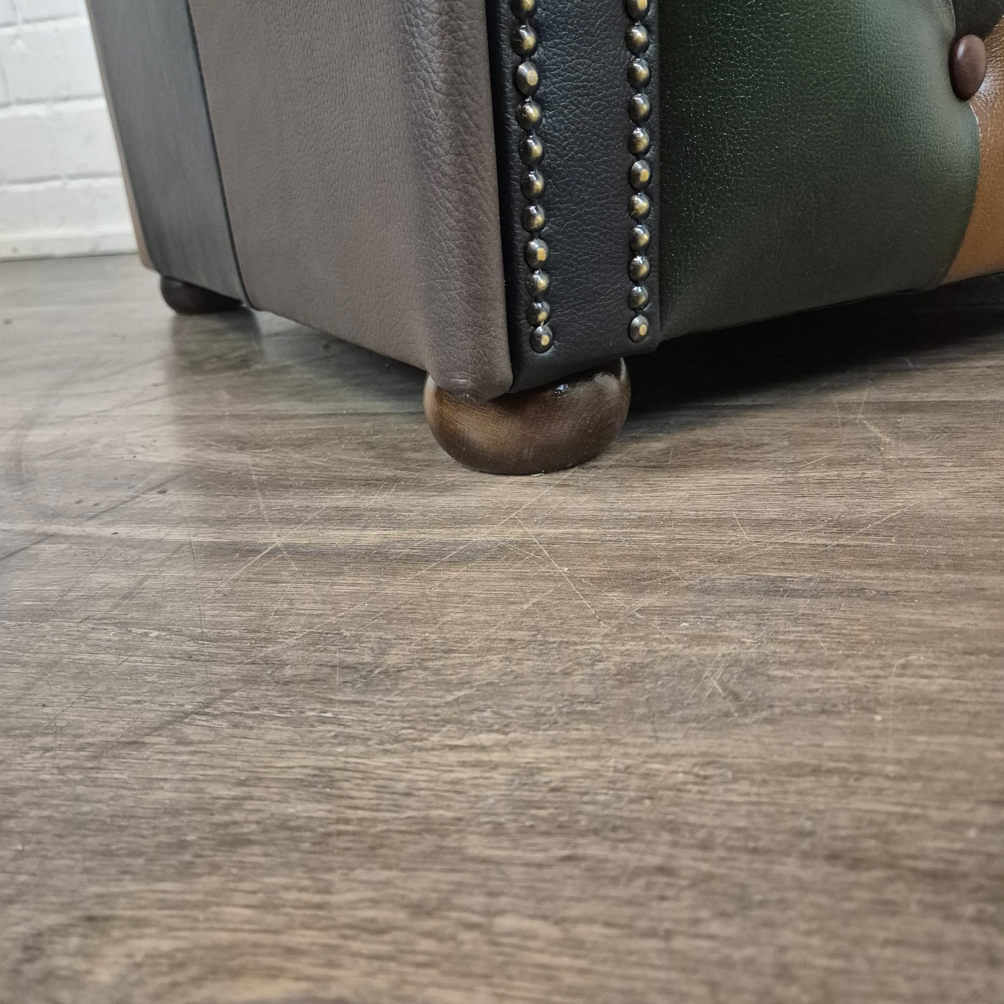 Chesterfield Fauteuil Leder Model Jungle Set - Afbeelding 19