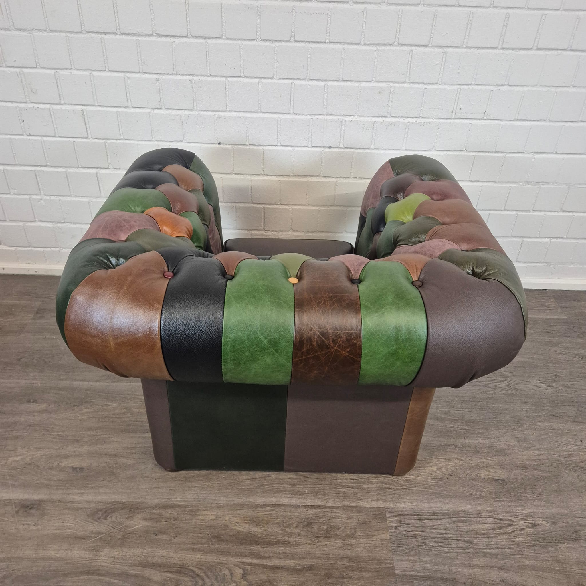 Chesterfield Bankstel Model Jungle 3-1-1 Leder - Afbeelding 20