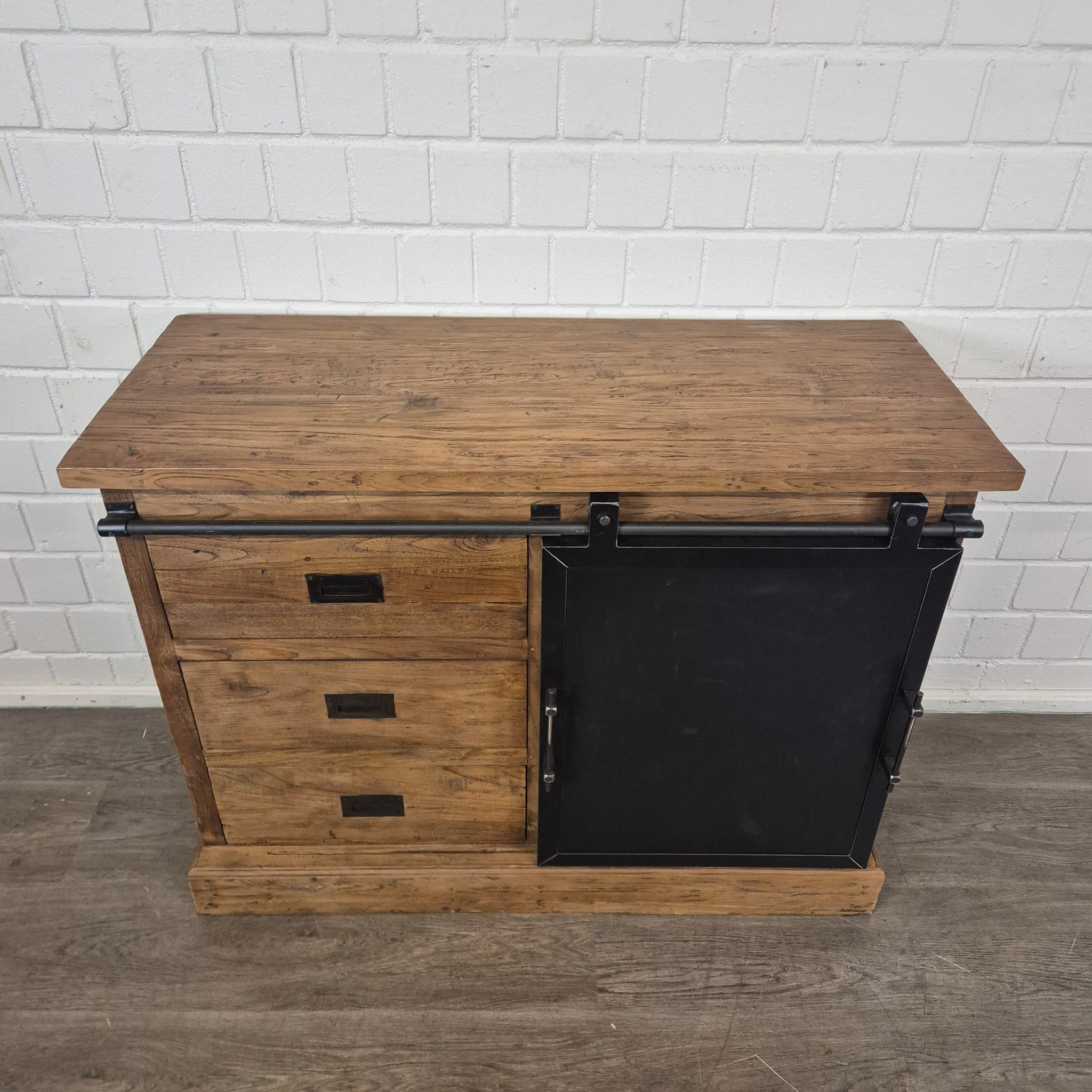 Commode Ladenkast Teak 1,01 m - Afbeelding 3