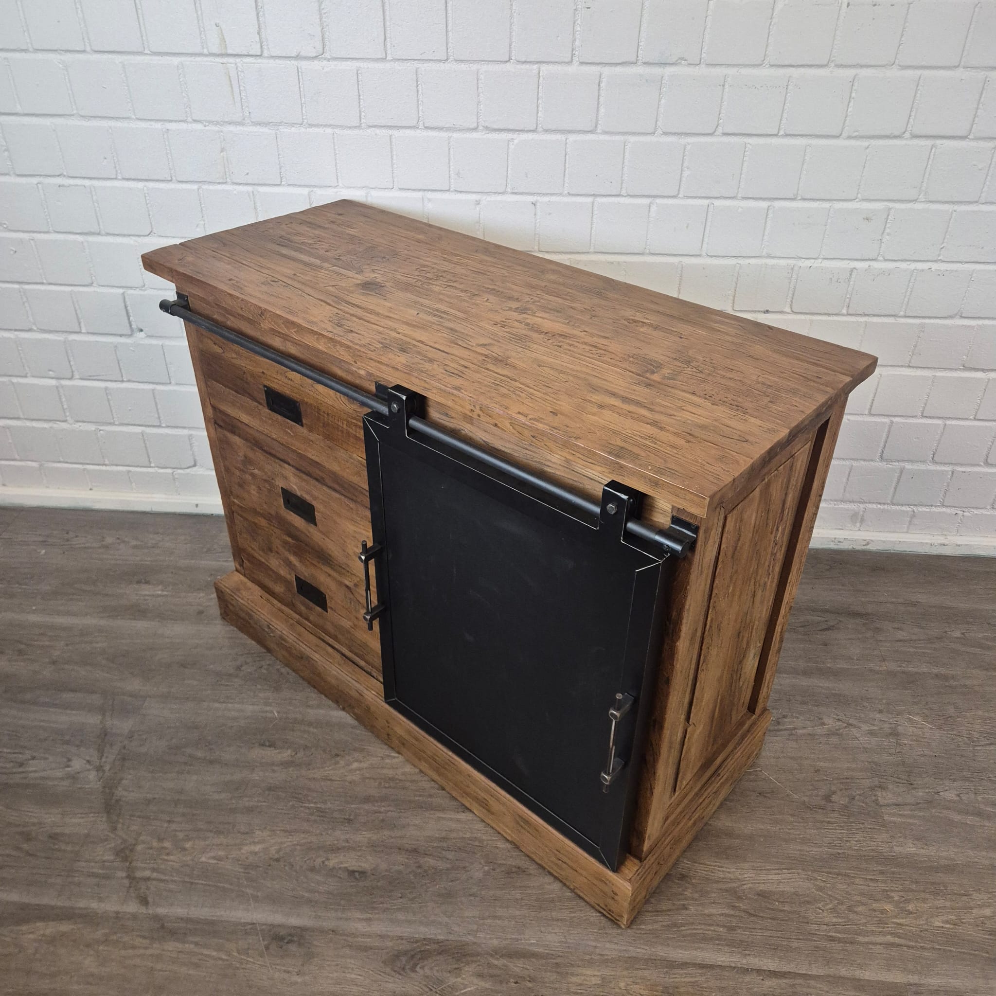 Commode Ladenkast Teak 1,01 m - Afbeelding 6