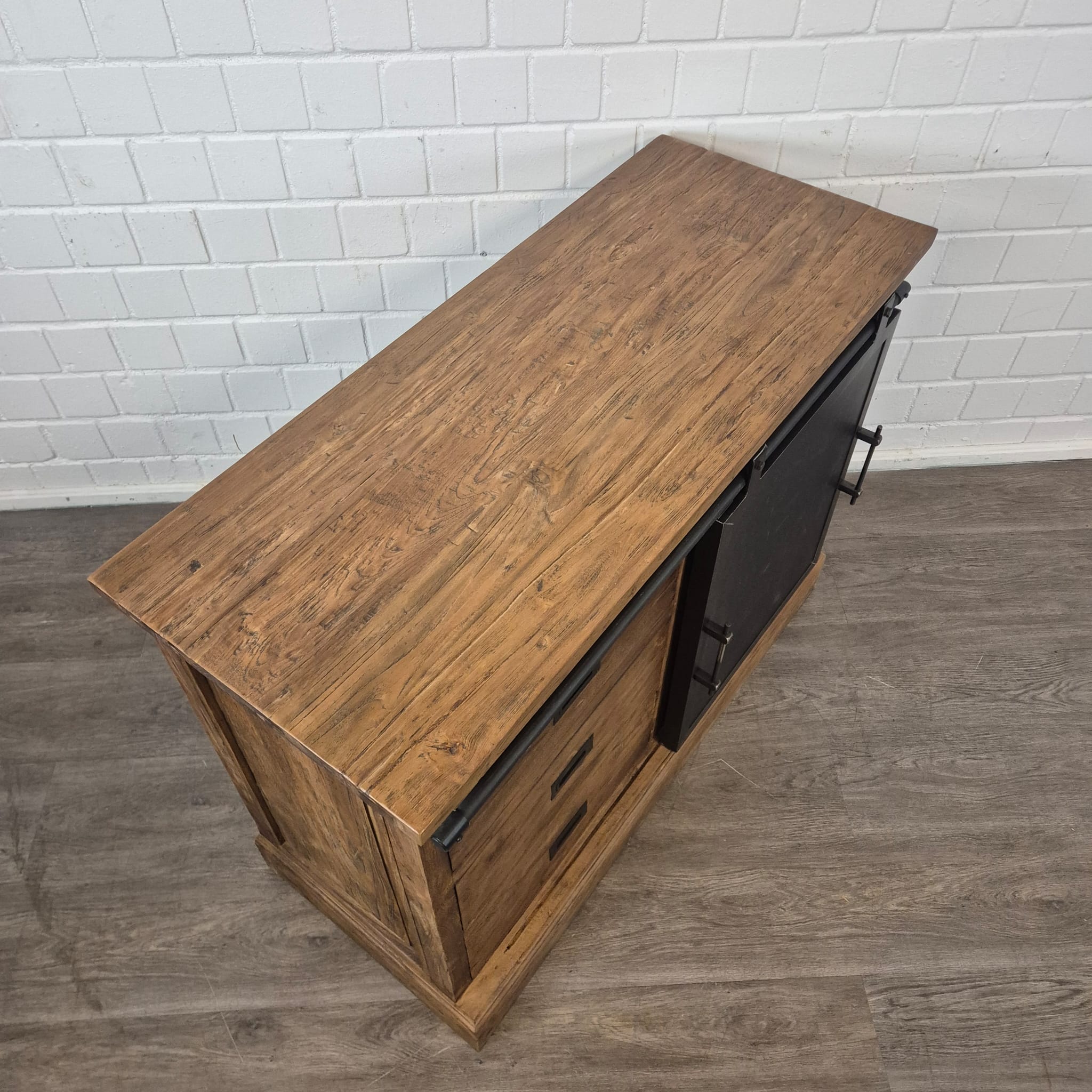 Commode Ladenkast Teak 1,01 m - Afbeelding 5