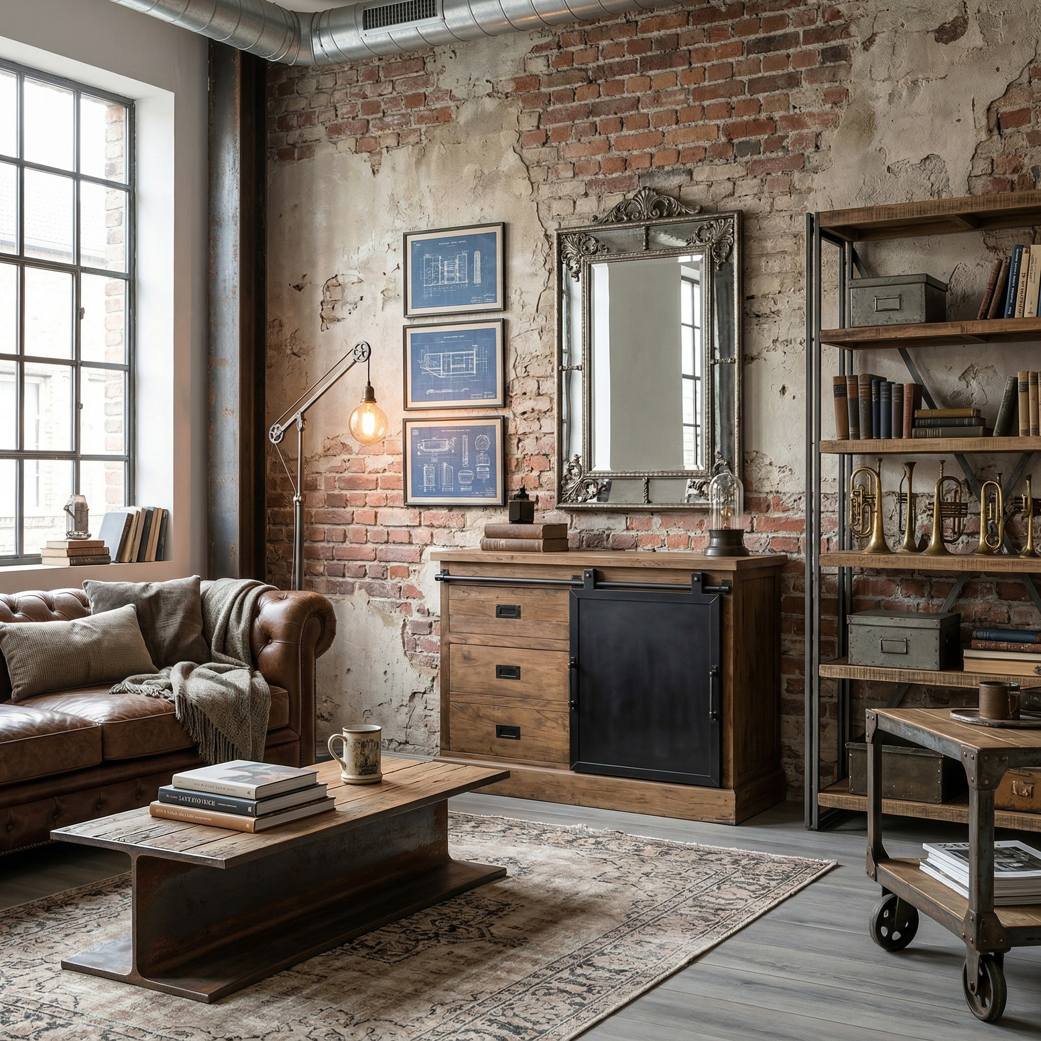 Commode Ladenkast Teak 1,01 m - Afbeelding 2