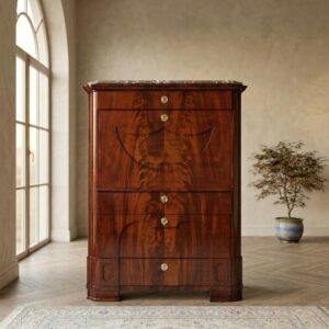 Secretaire Biedermeier 1820 Mahonie