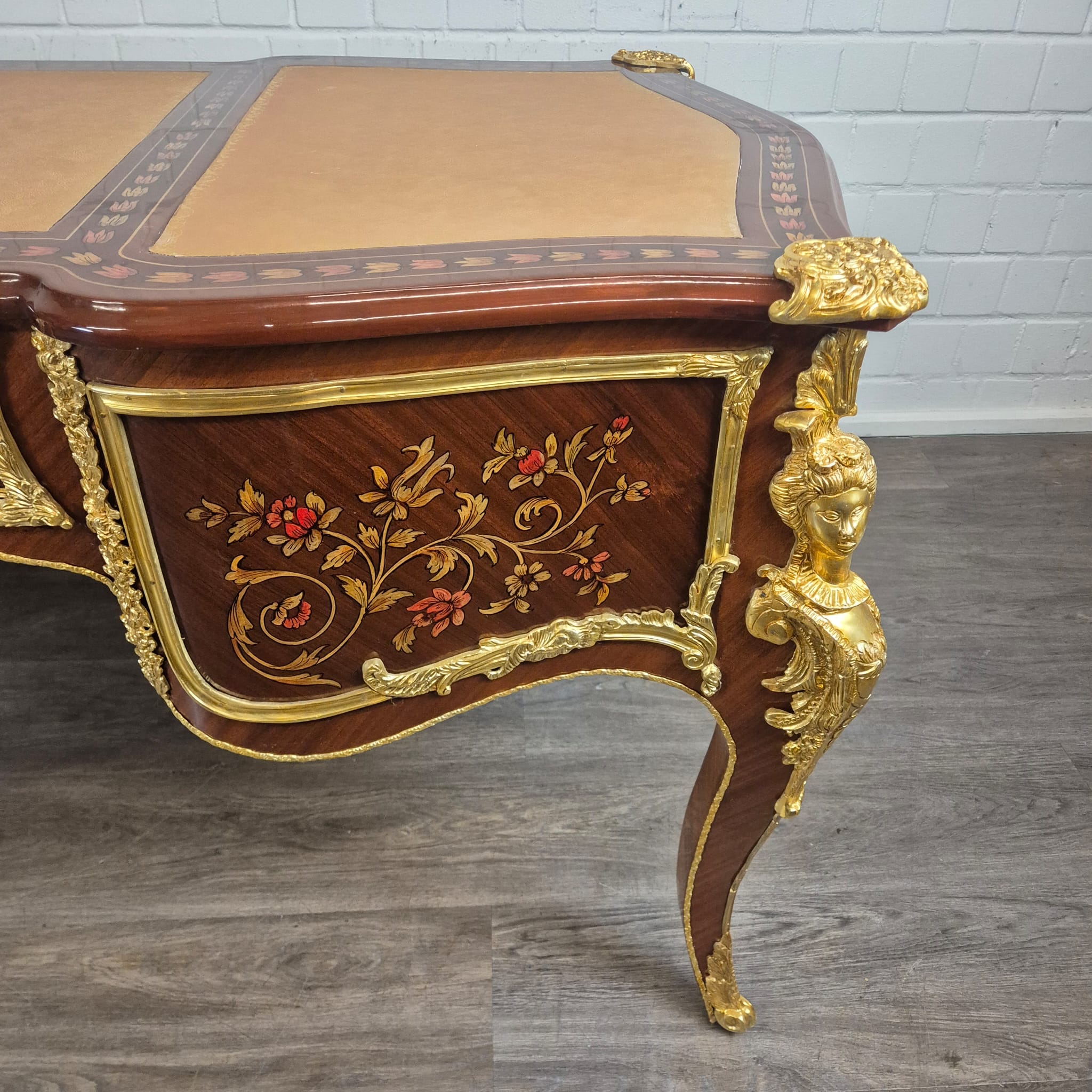 Bureau Rococo-Stijl Noten 1,80 m x 0,84 m - Afbeelding 23