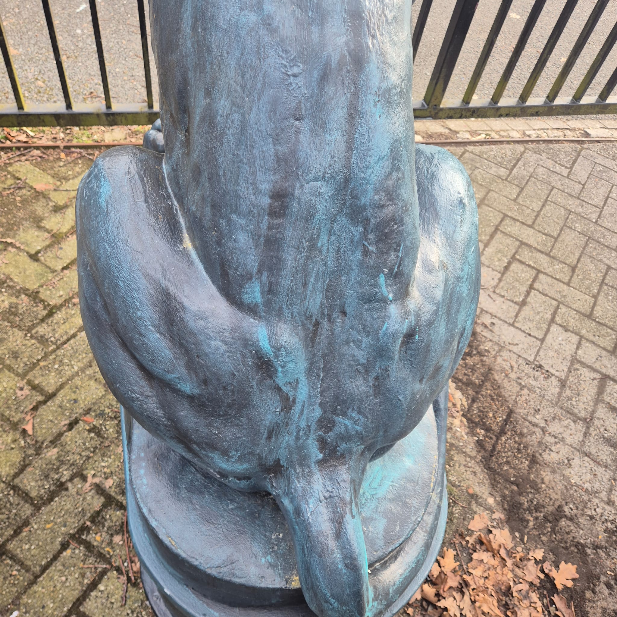 Beeld Tuinbeeld Beton Leeuw 1,80 m - Afbeelding 11