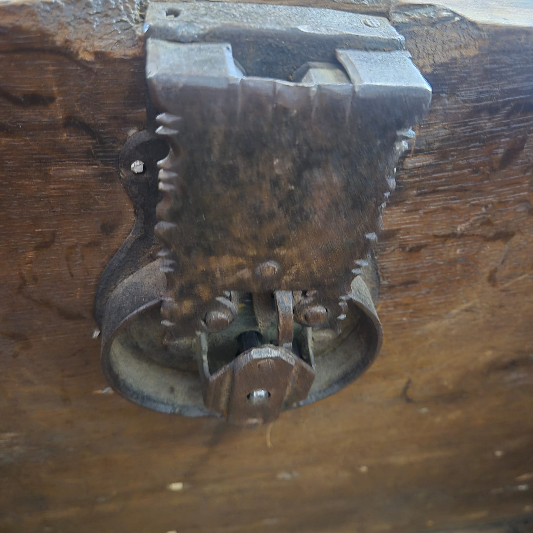 Dekenkist Kist Barok 1779 Eiken - Afbeelding 16