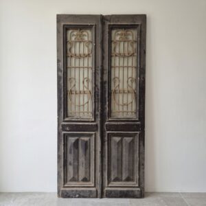 Deur Huisdeur Voordeur Jugendstil 1900 Massief Hout