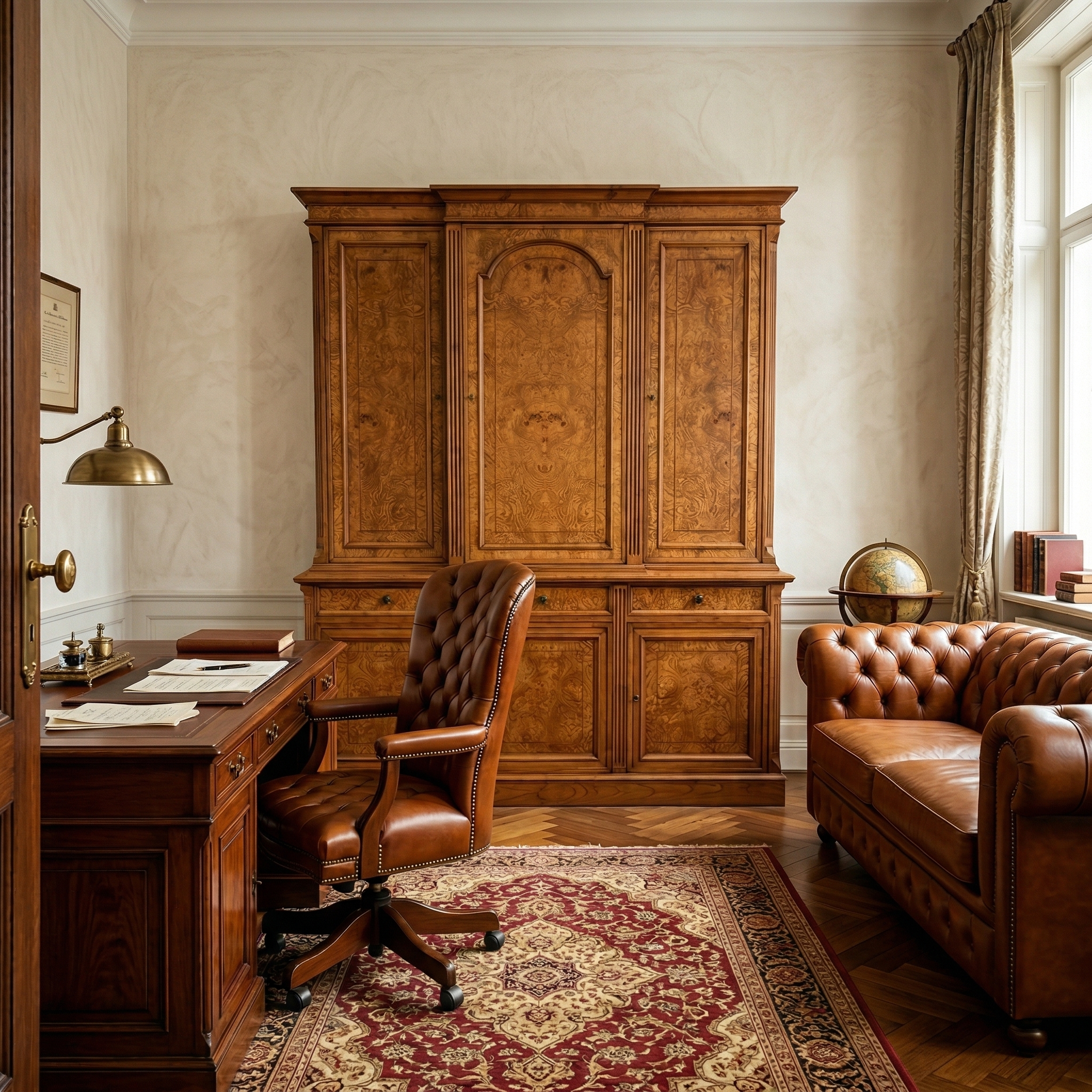 Kast Kantoorkast Neo-barok Essen 1,77 m - Afbeelding 2