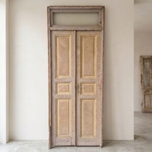 Deur Huisdeur Voordeur Jugendstil 1900 Massief Hout