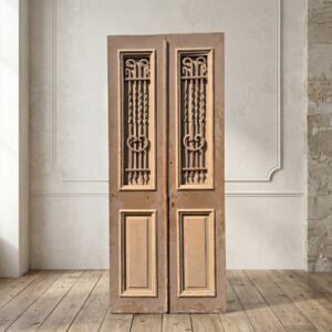 Deur Voordeur Huisdeur Gründerzeit 1880 Massief Hout