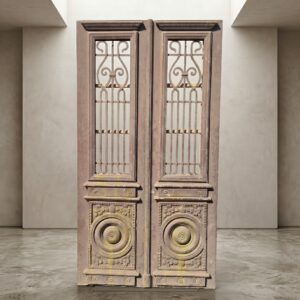 Deur Voordeur Huisdeur Jugendstil 1900 Massief Hout