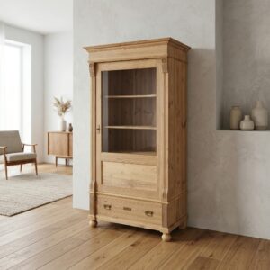 Vitrine Servieskast Jugendstil 1900 Grenen