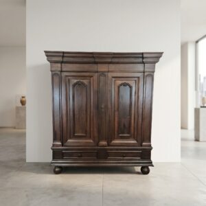 Kast Kledingkast Laat barok 1790 Eiken