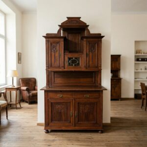 Buffetkast Kast Jugendstil 1900 Eiken
