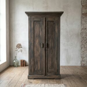 Kledingkast Kast Antraciet Grenen 0,93 m