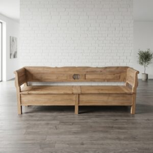 Klepbank Keukenbank 2,60 m Teak