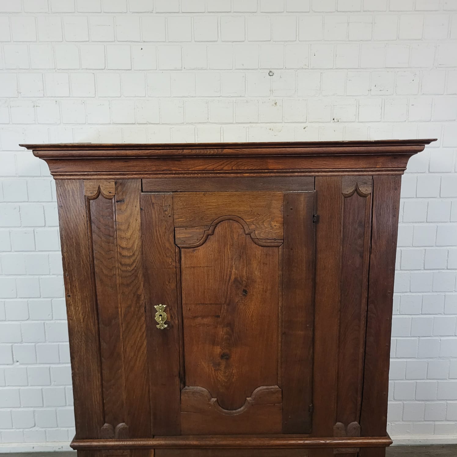 Kast Kledingkast Barok 1780 Eiken - Afbeelding 6