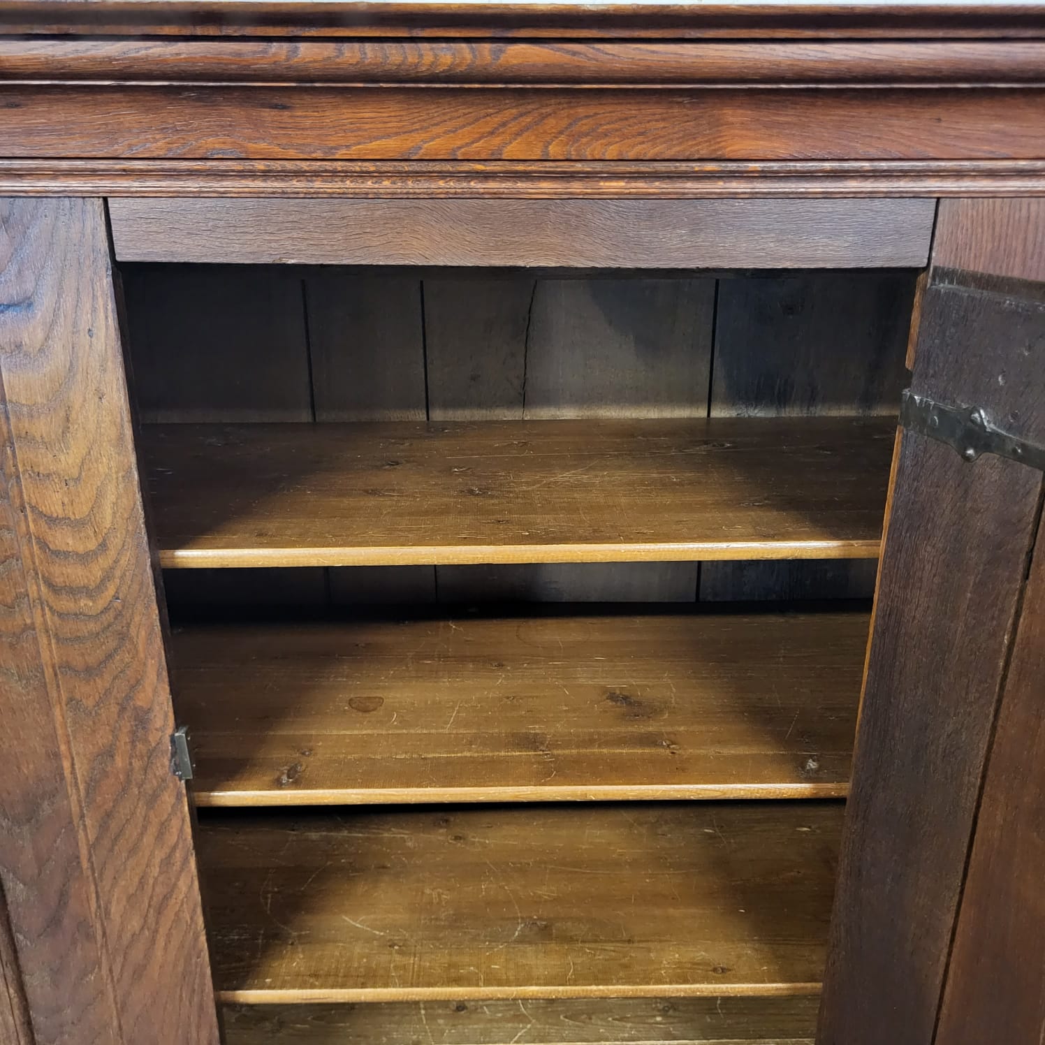 Kast Kledingkast Barok 1780 Eiken - Afbeelding 13