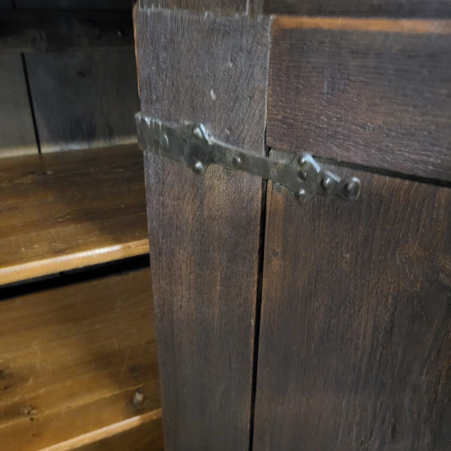 Kast Kledingkast Barok 1780 Eiken - Afbeelding 14