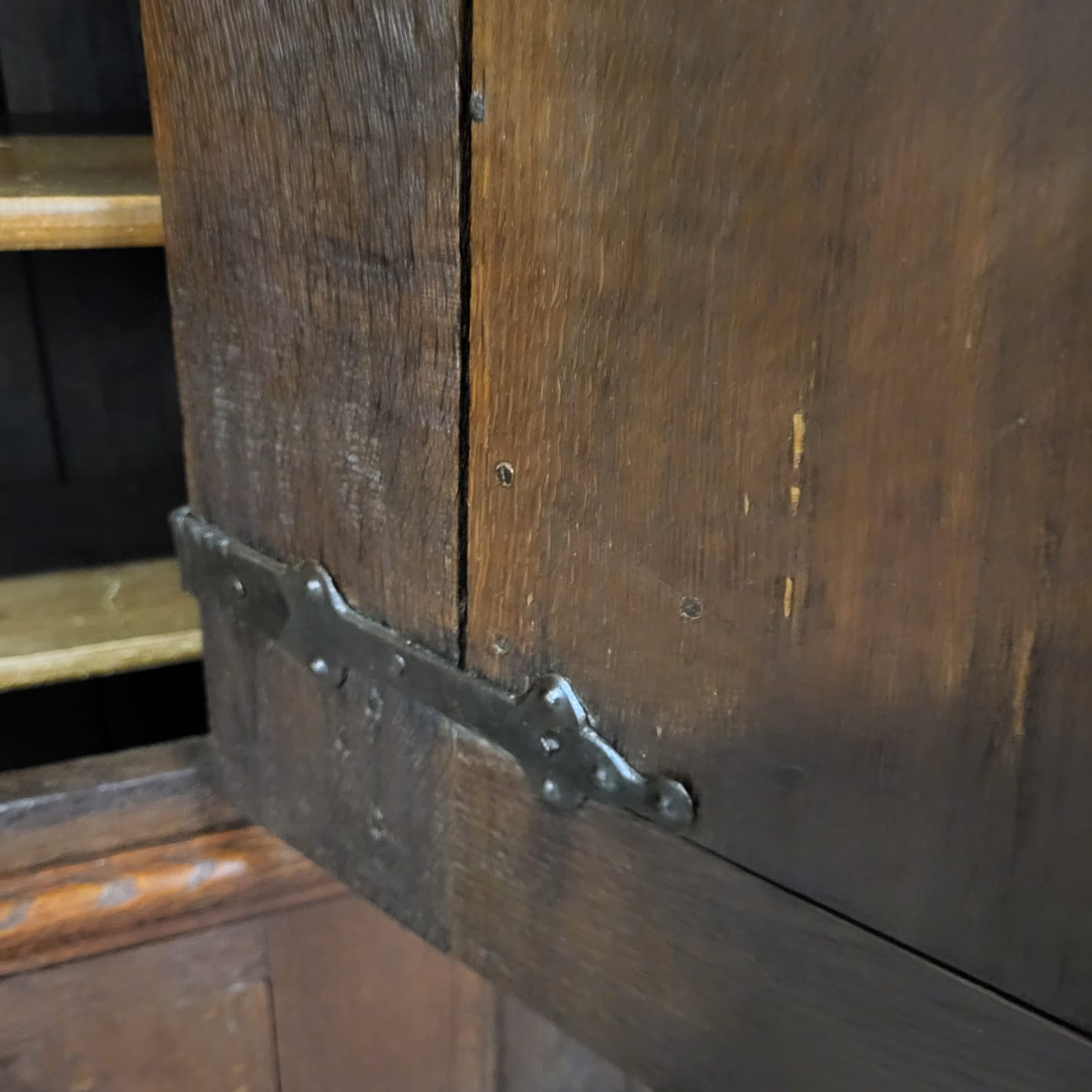 Kast Kledingkast Barok 1780 Eiken - Afbeelding 15